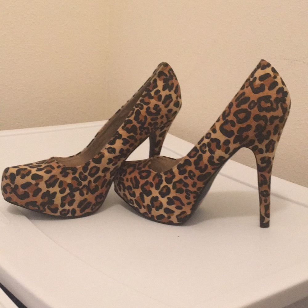 Cheetah heels